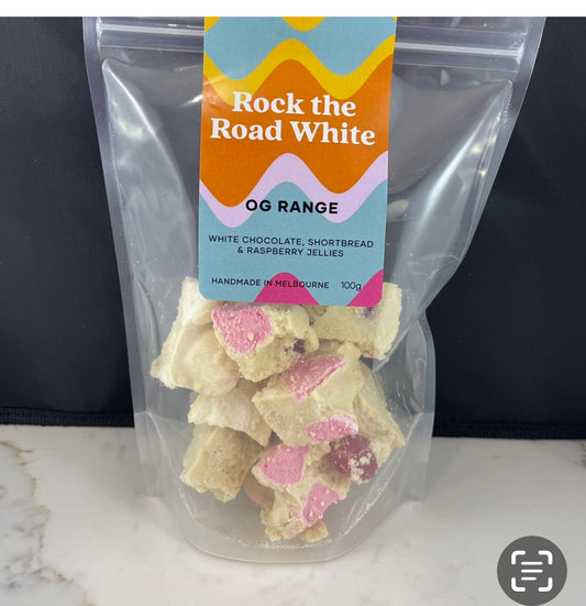 ROCK THE ROAD - WHITE CHOCOLATE
